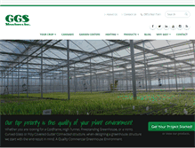Tablet Screenshot of ggs-greenhouse.com